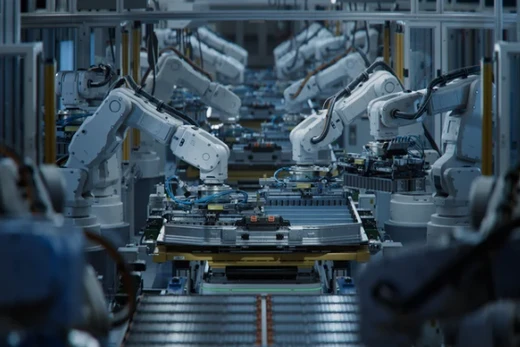 Nhà máy tối của Xiaomi có thể sản xuất một chiếc điện thoại mỗi giây. Ảnh: BGR.