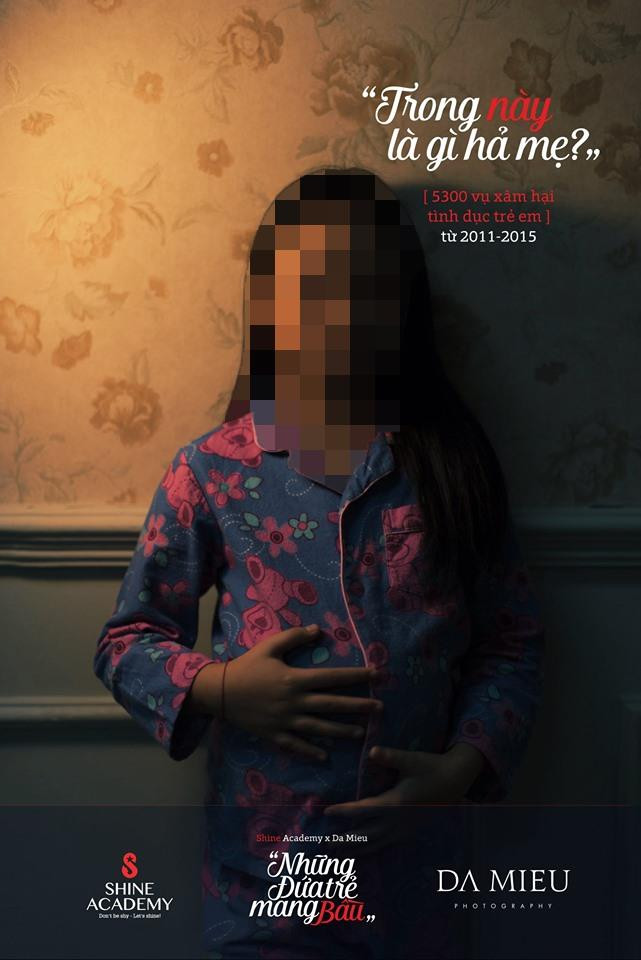 Khi công bố rõ mặt của các nhân vật - người mẫu, sẽ rất có hại cho cuộc đời của các em khi lớn lên