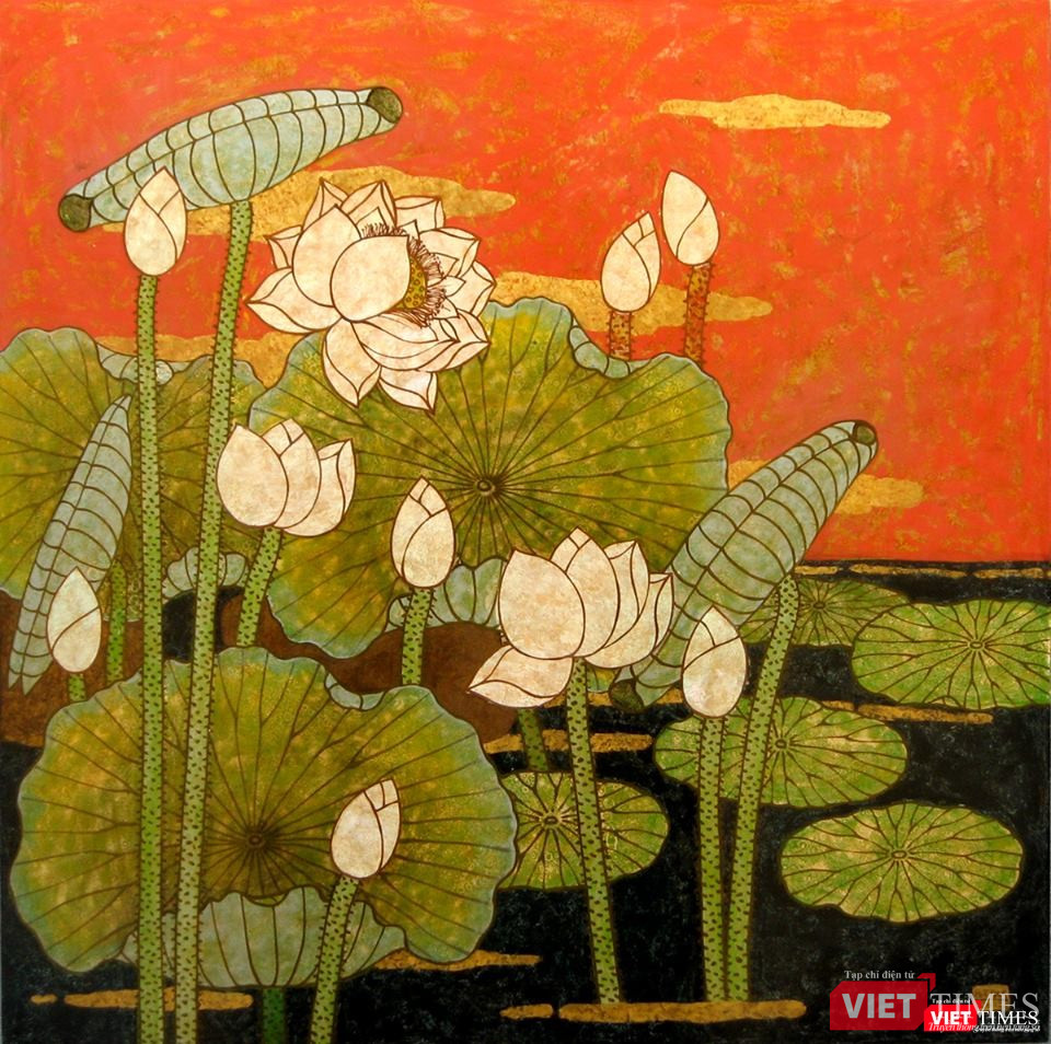 Tranh nguyên bản của họa sĩ Bùi Trọng Dư