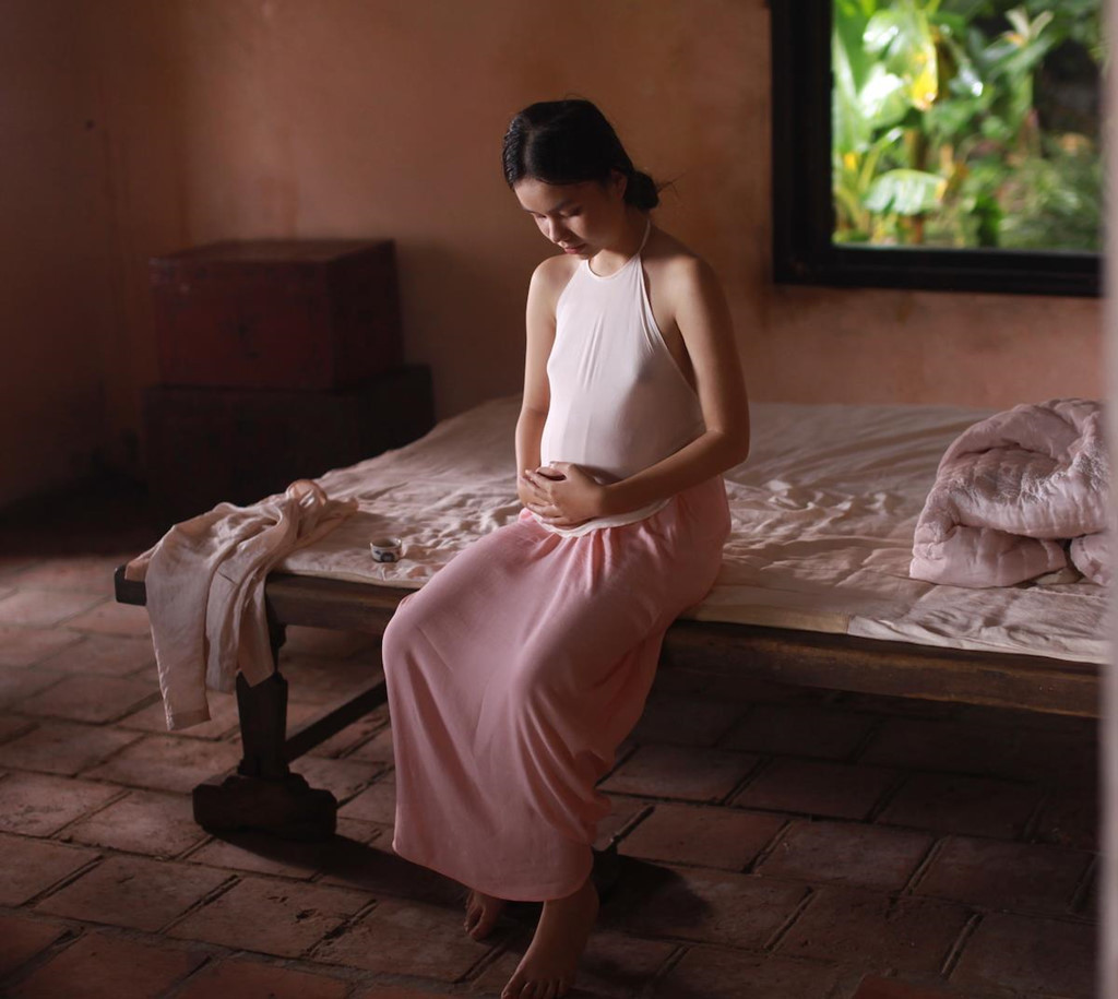 Diễn viên nhí Trà My thừa hưởng nhan sắc xinh đẹp từ mẹ.