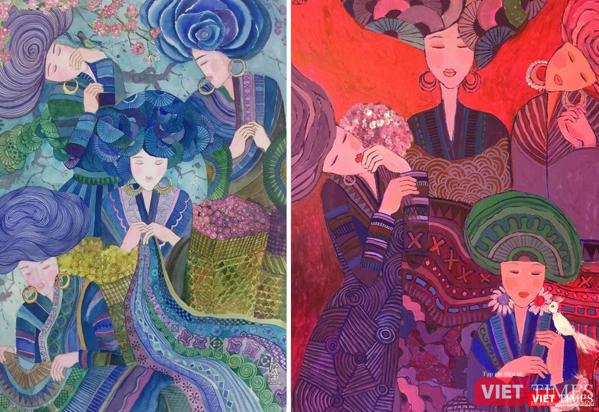 Tác phẩm tranh gốc của họa sĩ Hà Hùng Dũng bị vi phạm bản quyền bán thu lời Tác phẩm tranh gốc của họa sĩ Hà Hùng Dũng bị vi phạm bản quyền bán thu lời