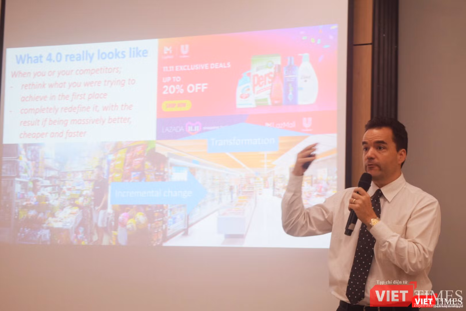 Ông Colin Blackwell chia sẻ về tương lai của chuyển đổi số trong cuộc cách mạng 4.0