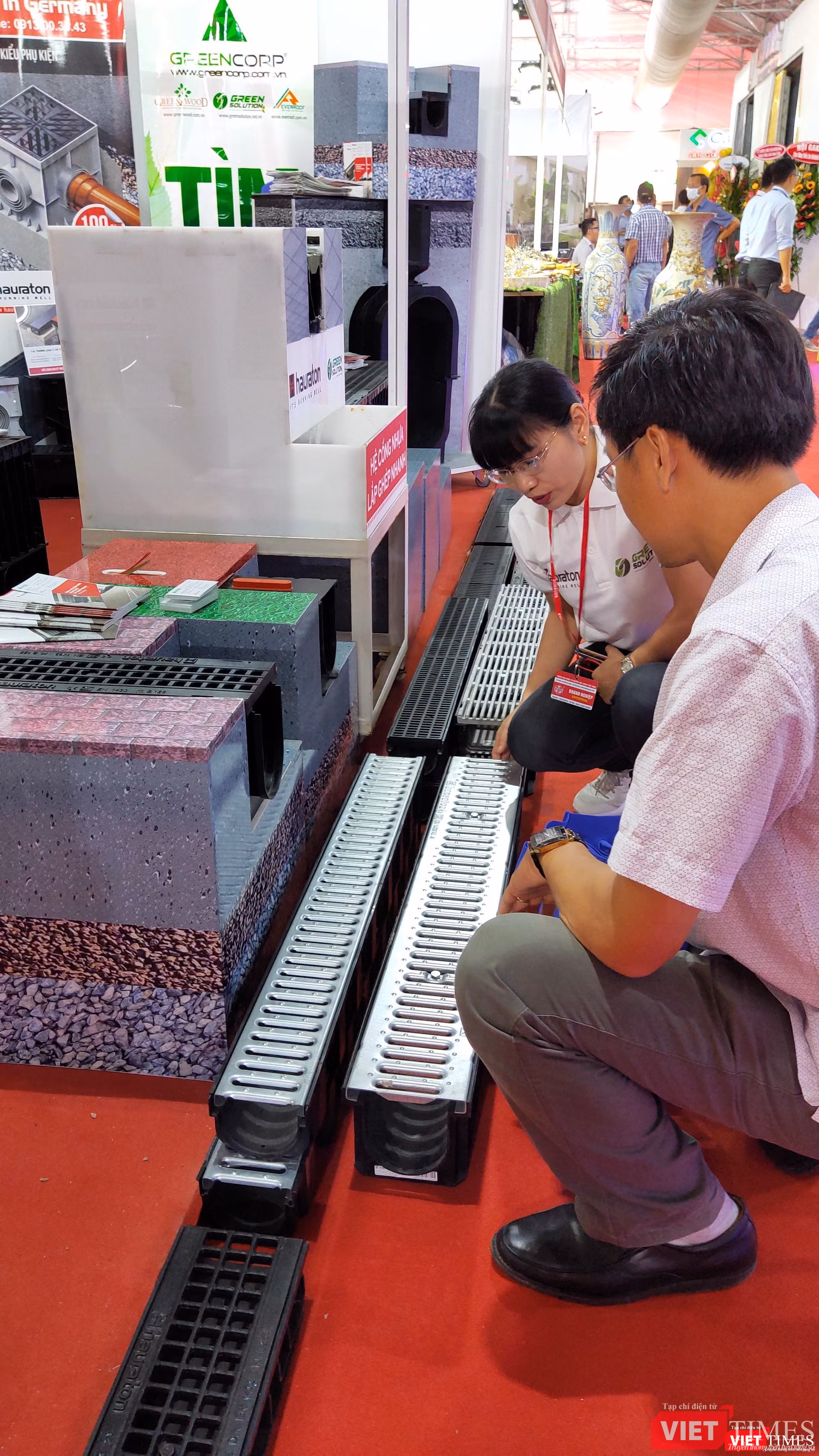 Giới xây dựng quan tâm tới hệ cống composite lắp ghép nhanh do GreenSolution phân phối