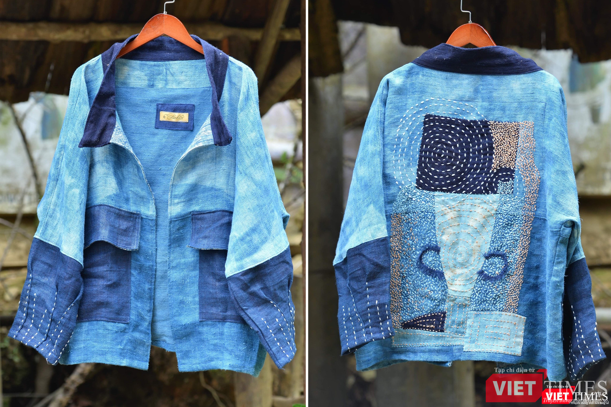 Phạm Phan Hoàng Linh bảo cô bị mê hoặc bởi màu chàm