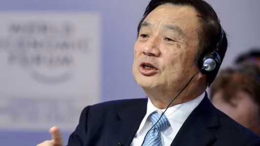 ông Nhậm Chính Phi, nhà sáng lập kiêm CEO tập đoàn Huawei Technologies (ảnh: CNBC)
