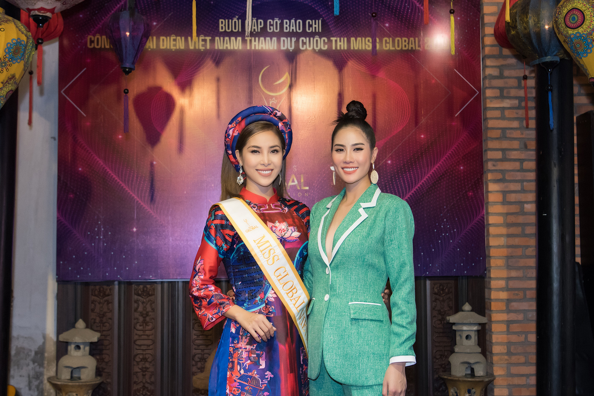 Keva Nguyễn cùng Miss Earth Việt Nam 2019 Hoàng Hạnh