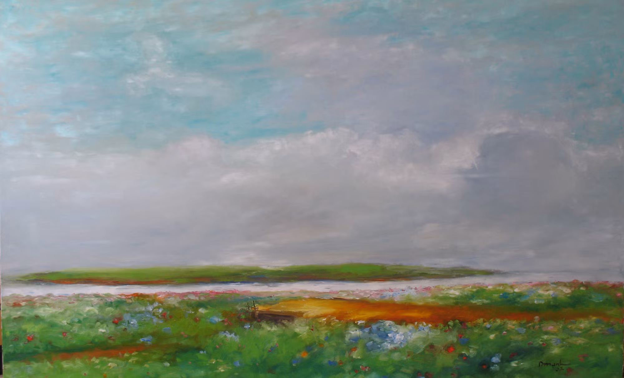 “Bến sông quê”