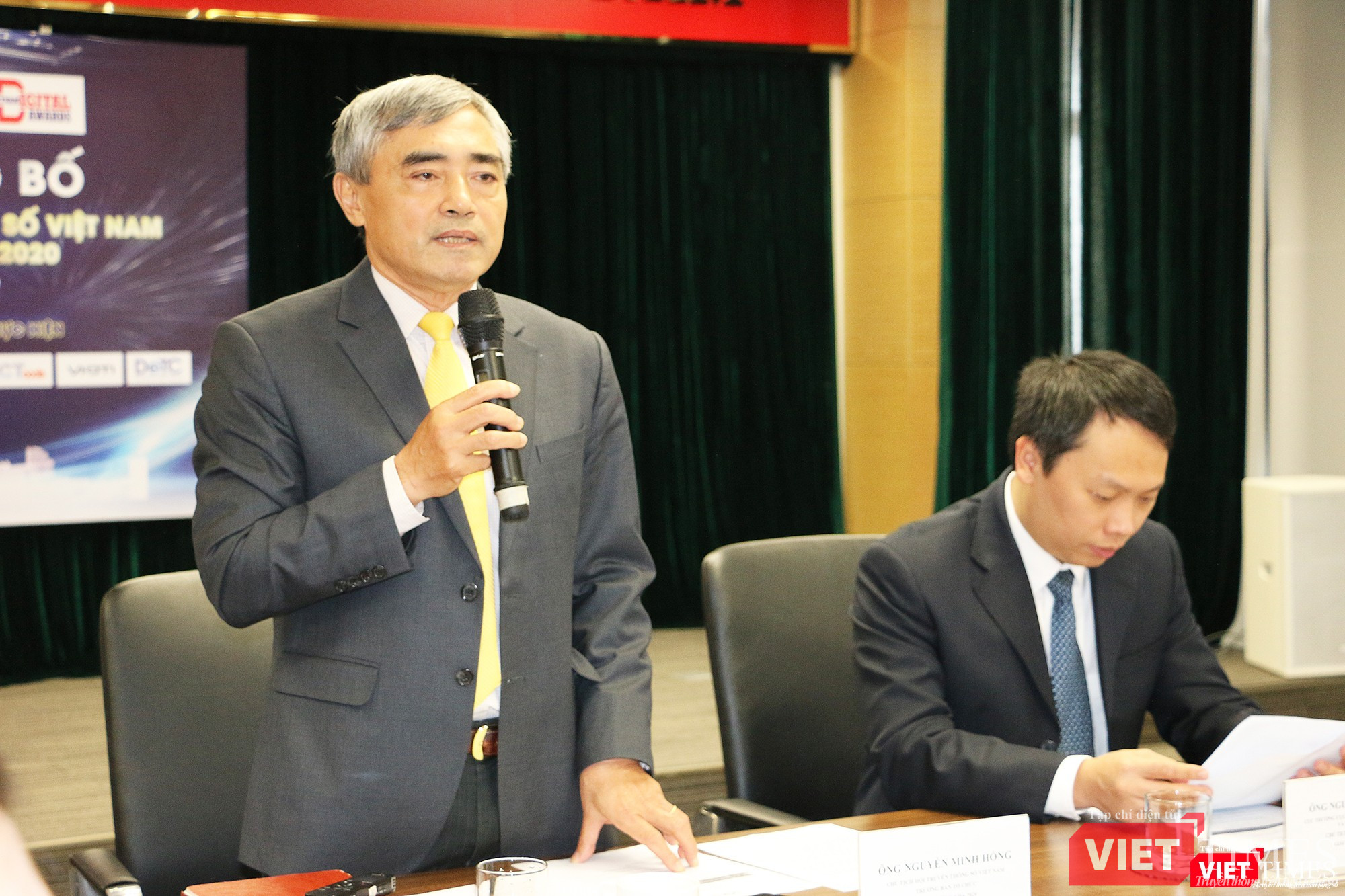 ông Nguyễn Minh Hồng - Chủ tịch VDCA phát biểu tại sự kiện ông Nguyễn Minh Hồng - Chủ tịch VDCA phát biểu tại sự kiện