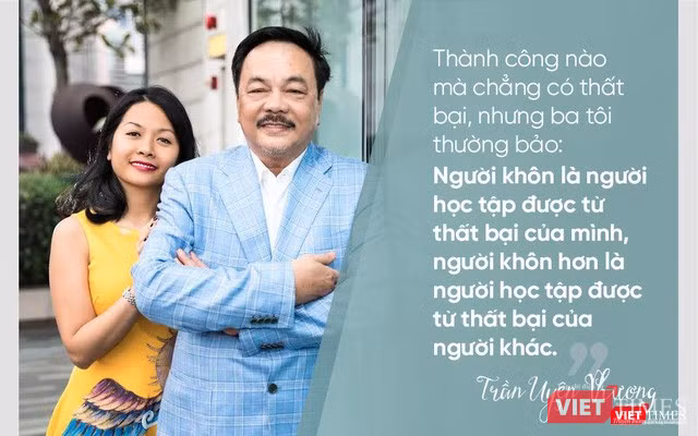 Trần Uyên Phương và cha - Dr.Thanh