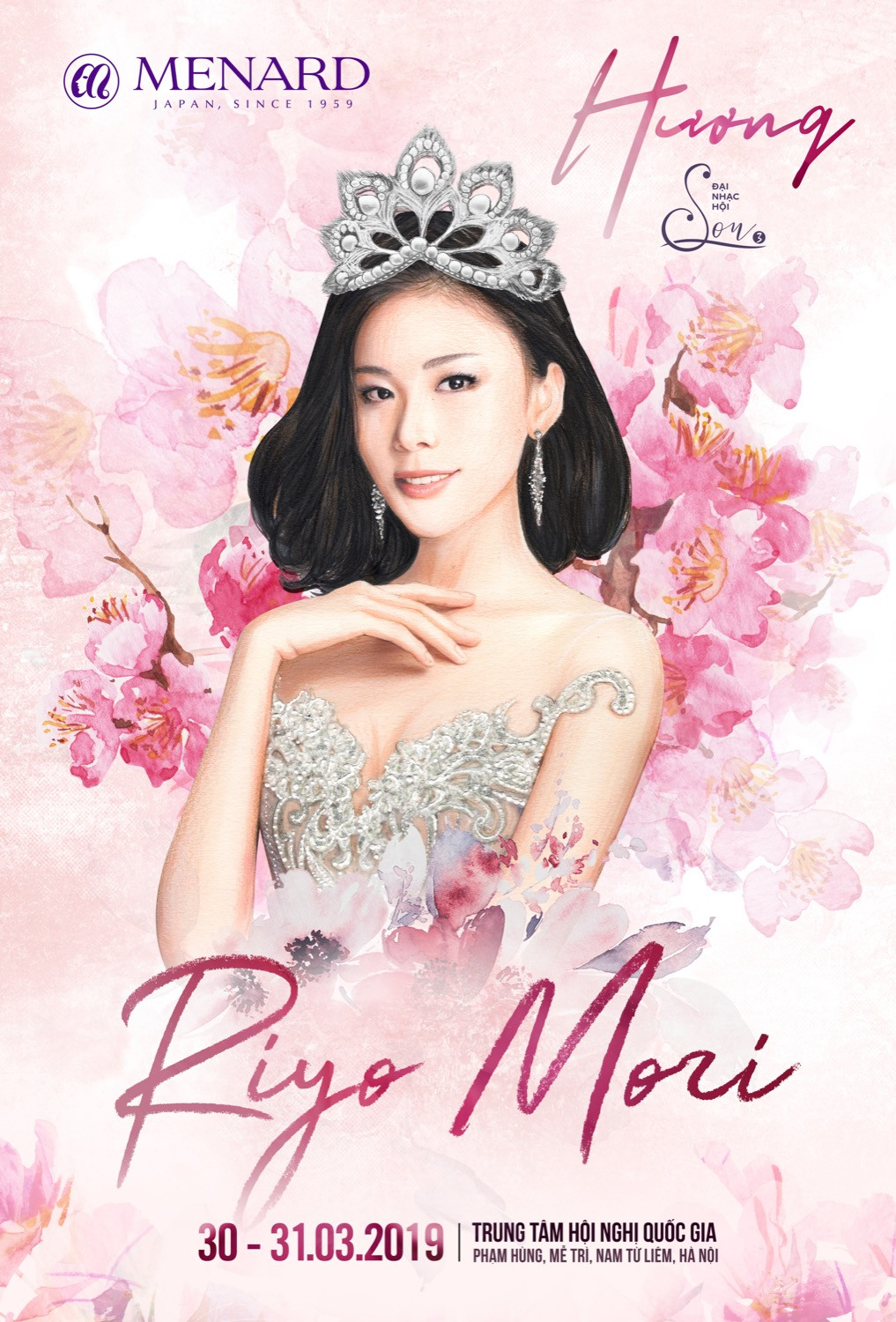 Hoa hậu Hoàn vũ Thế giới Riyo Mori sẽ đến Hà Nội tối 30 và 31/3 Hoa hậu Hoàn vũ Thế giới Riyo Mori