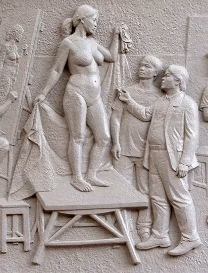 Những hình ảnh dù đã đục bỏ trên bức tường nhưng đã để lại dấu vết trong giới mỹ thuật Việt Những hình ảnh dù đã đục bỏ trên bức tường nhưng đã để lại dấu vết trong giới mỹ thuật Việt