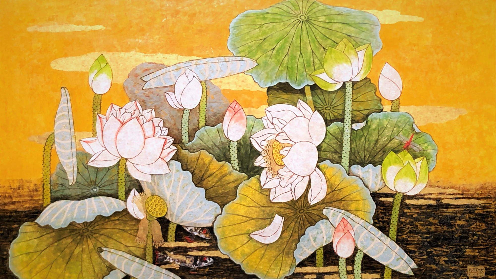 Tranh của họa sĩ Bùi Trọng Dư