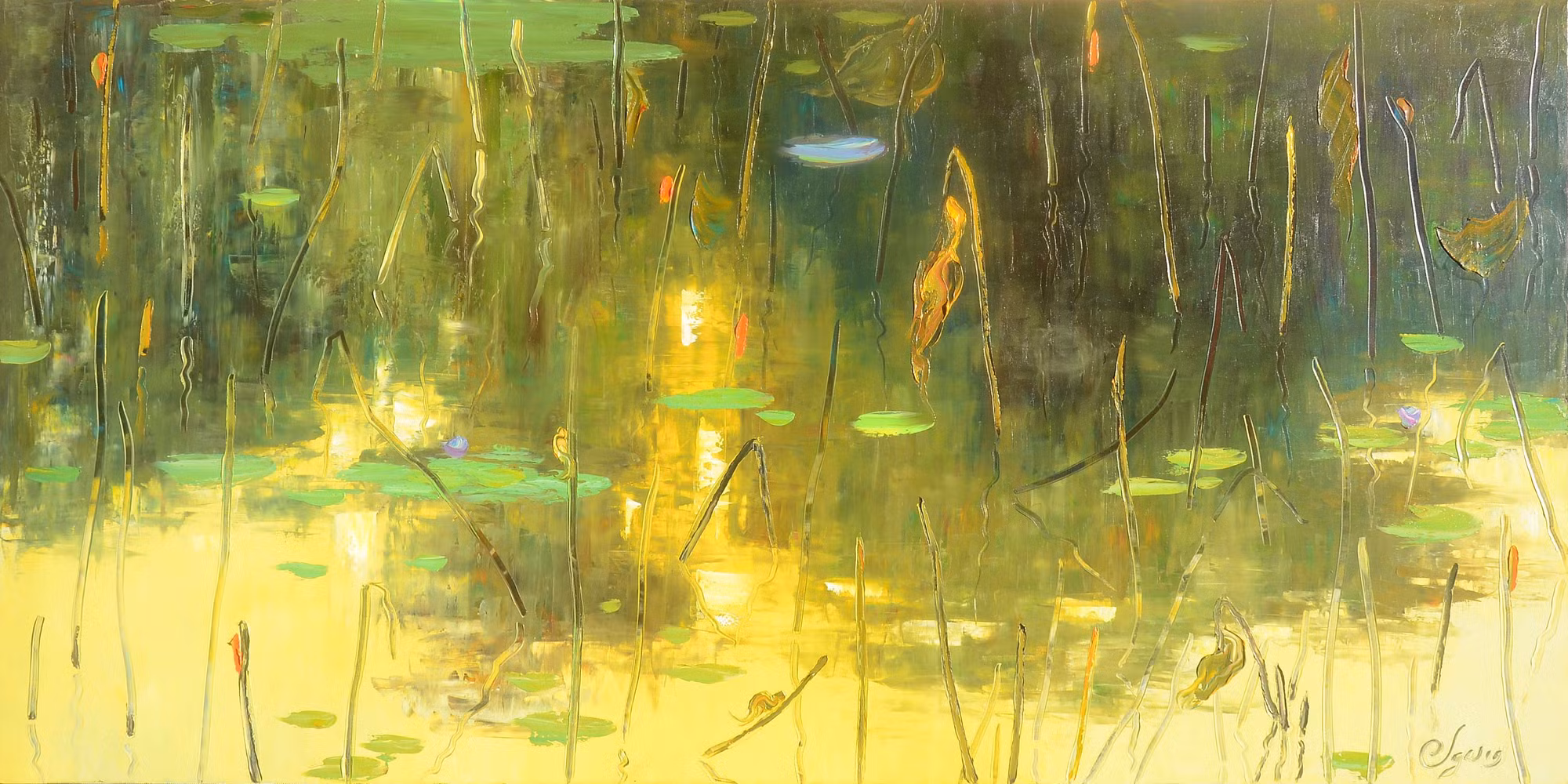 Tranh của họa sĩ Đặng Đình Ngỡ 