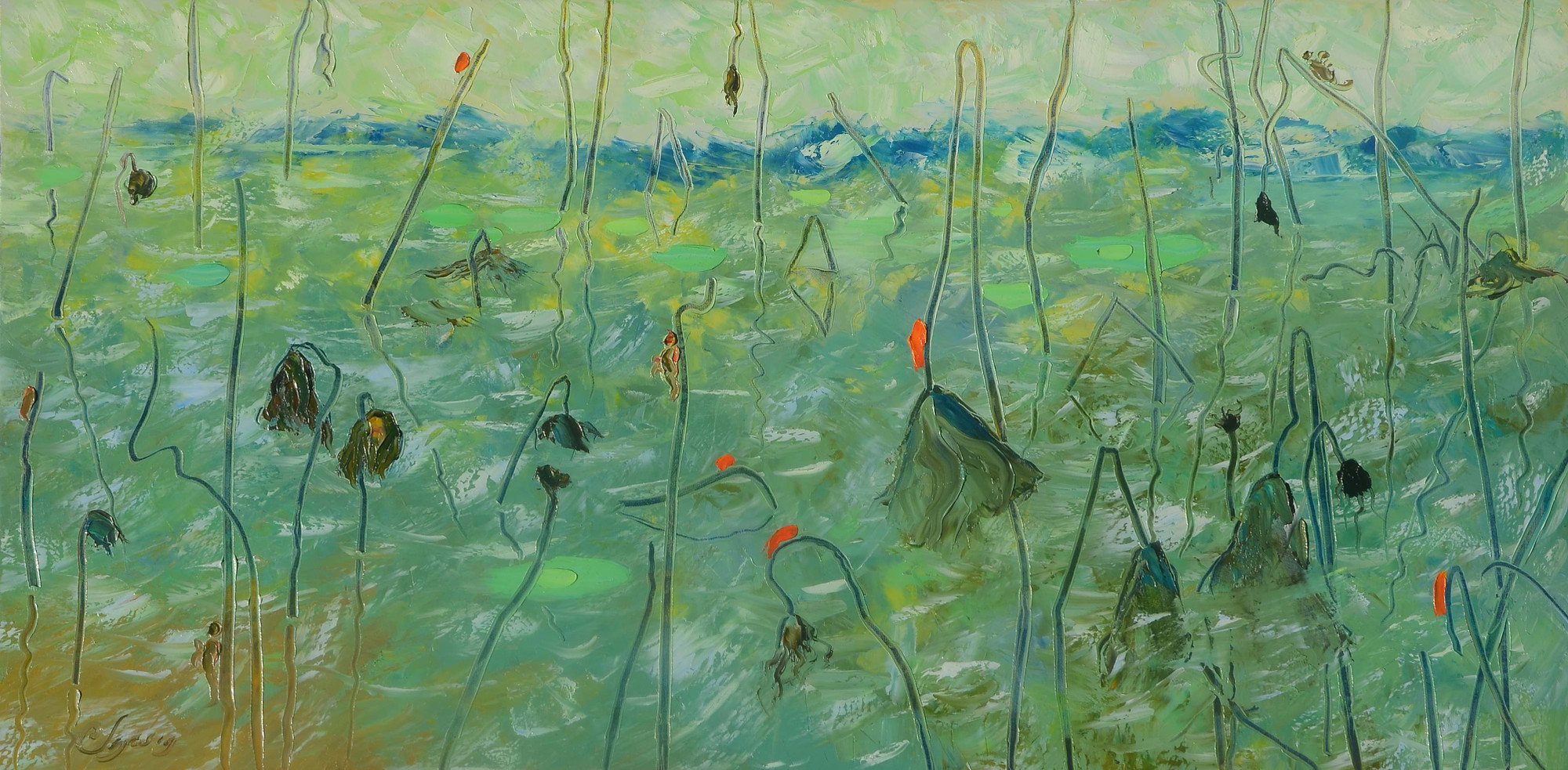 Họa sĩ Đặng Đình Ngỡ trăn trở với góc nhỏ quê hương 