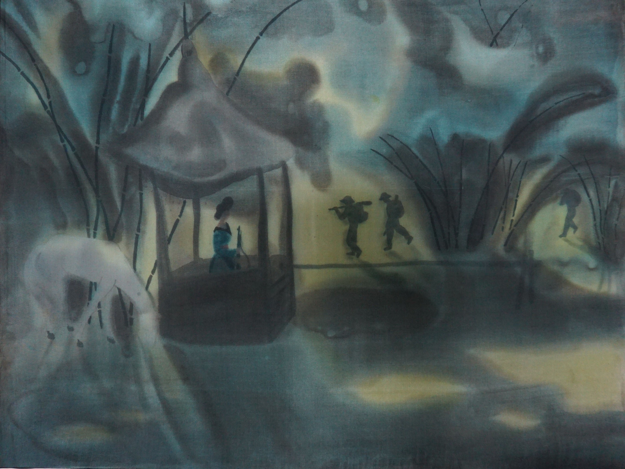 Đêm trăng qua vọng gác, 1979, Mai Long Đêm trăng qua vọng gác, 1979, Mai Long