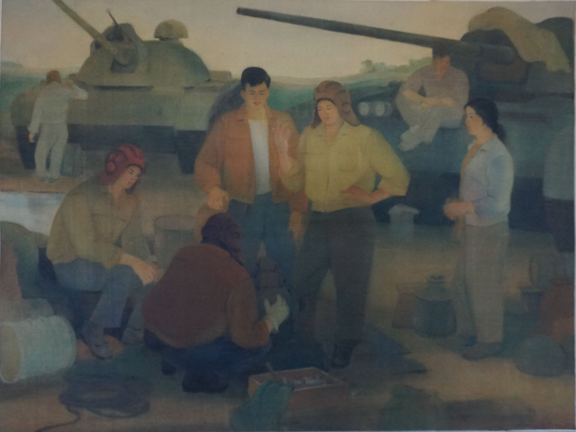 Đơn vị lái xe tăng, 1970, Dương Viên Đơn vị lái xe tăng, 1970, Dương Viên