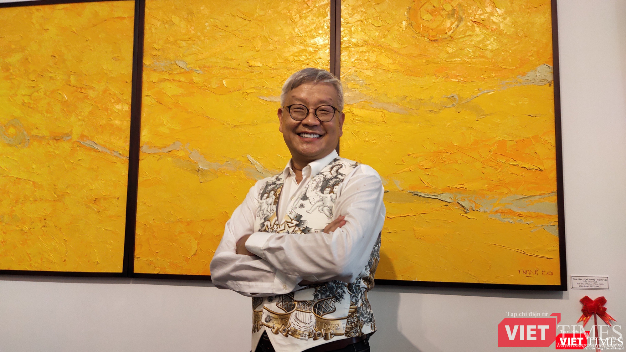 Nhà nghiên cứu mỹ thuật Ngô Kim Khôi (Hình ảnh, video: Hòa Bình)