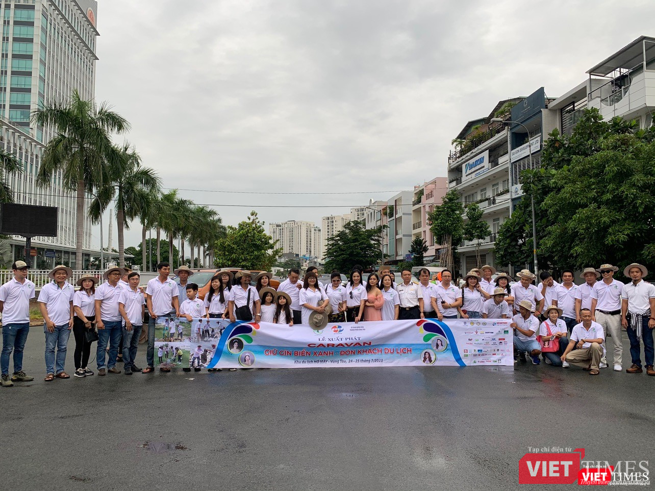 Chương trình Caravan Vũng Tàu có chủ đề “Giữ gìn biển xanh đón khách du lịch”