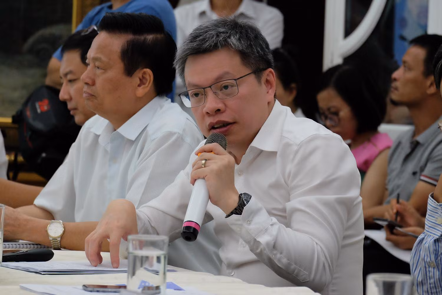 ông Lê Quốc Vinh (ảnh: Mạnh Hưng) ông Lê Quốc Vinh (ảnh: Mạnh Hưng)