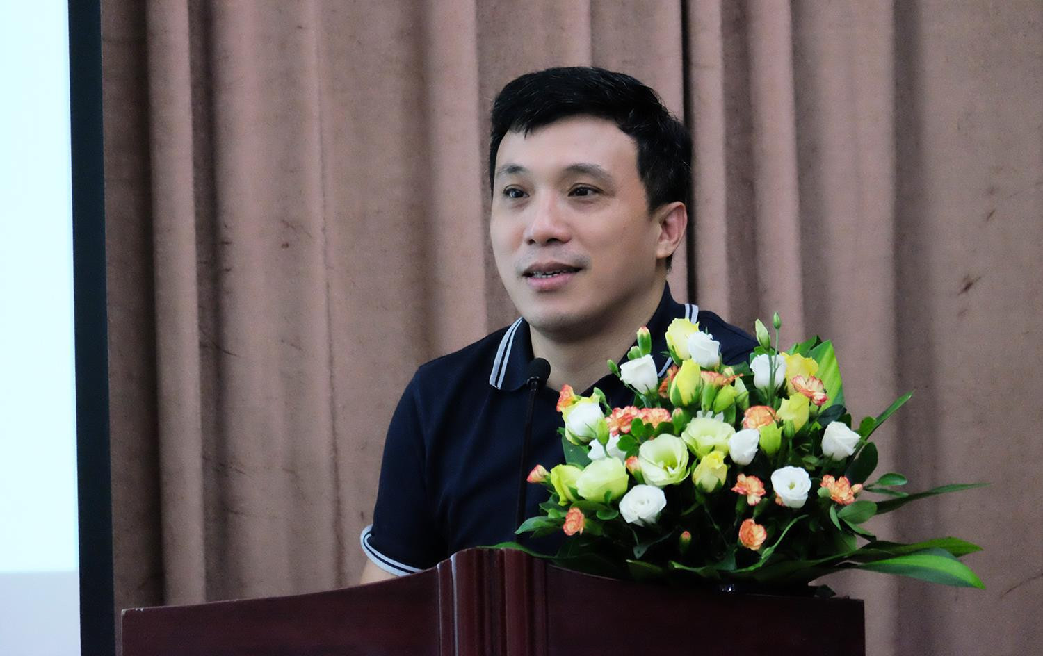 ông Trương Trí Vĩnh - Giám đốc điều hành tạp chí Nhà quản lý (ảnh: Mạnh Hưng)