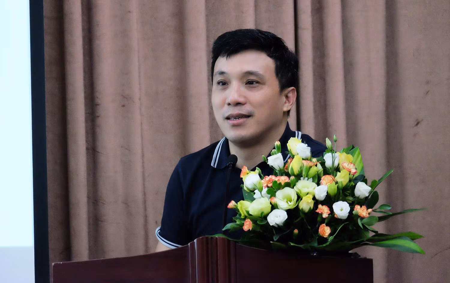 ông Trương Trí Vĩnh - Giám đốc điều hành tạp chí Nhà quản lý (ảnh: Mạnh Hưng)