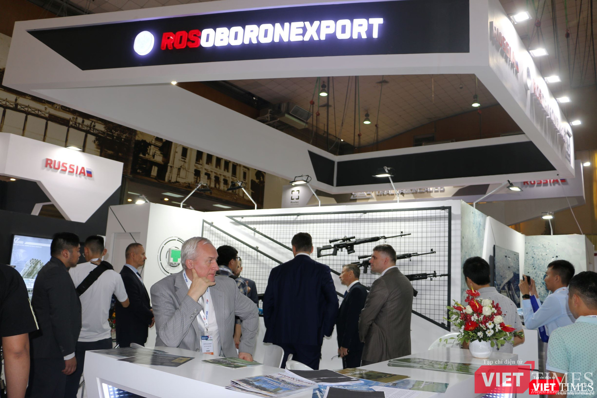 Gian hàng của Rosoboronexport