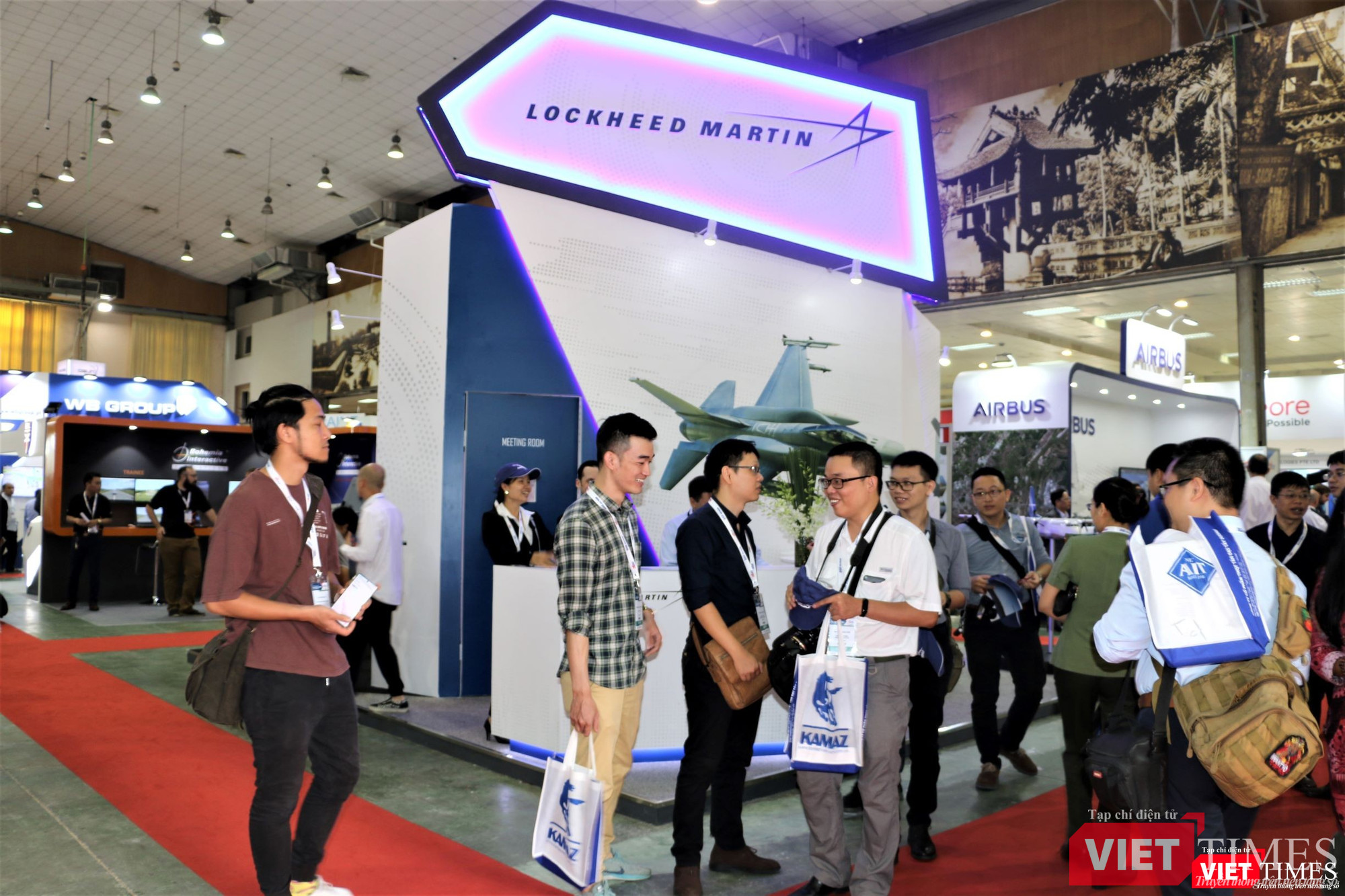 Gian triển lãm của hãng Lockheed Martin (Mỹ)