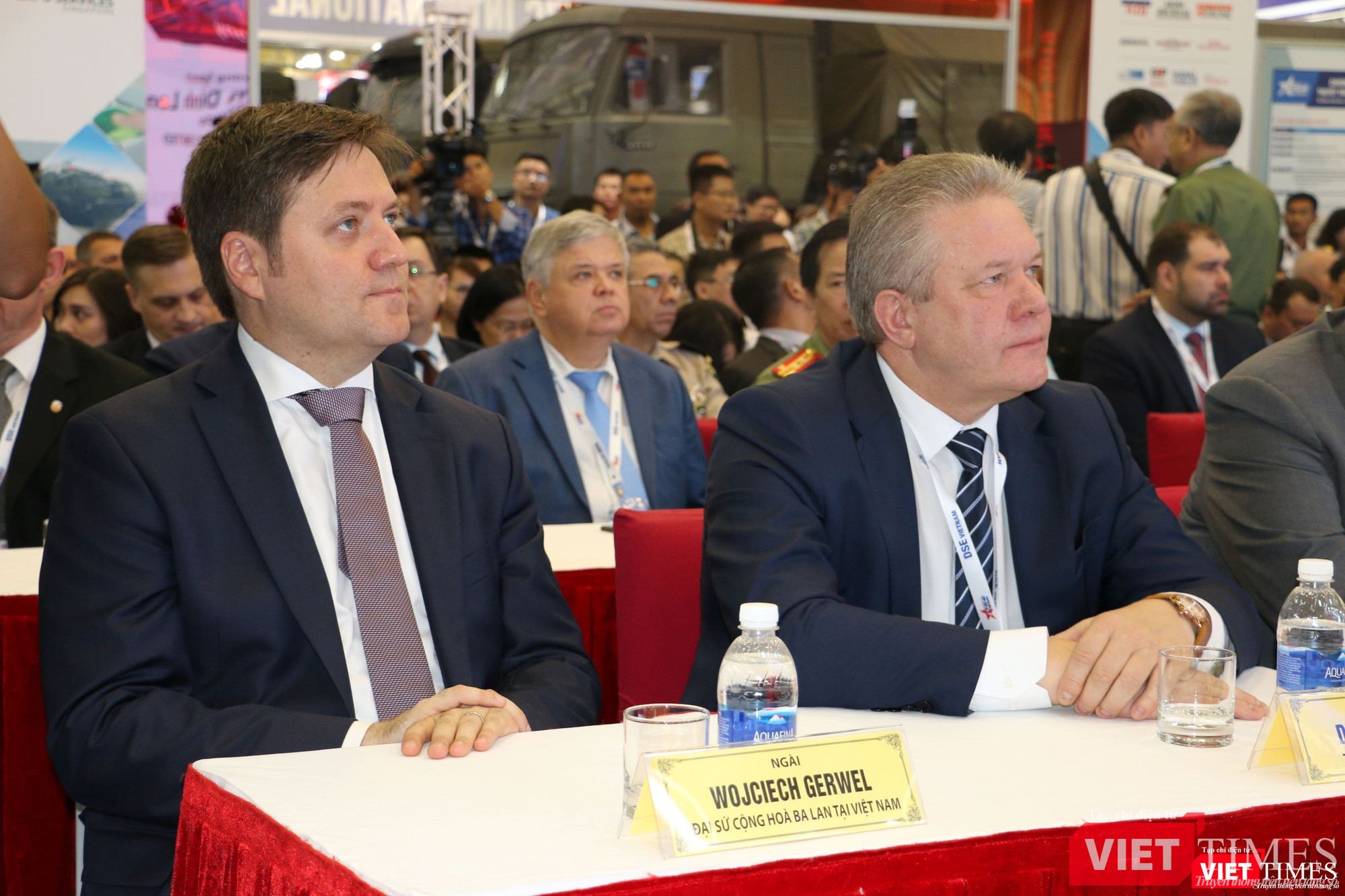 Đại sứ Cộng hòa Ba Lan và Trưởng đoàn quân sự Liên bang Nga dự lễ khai mạc