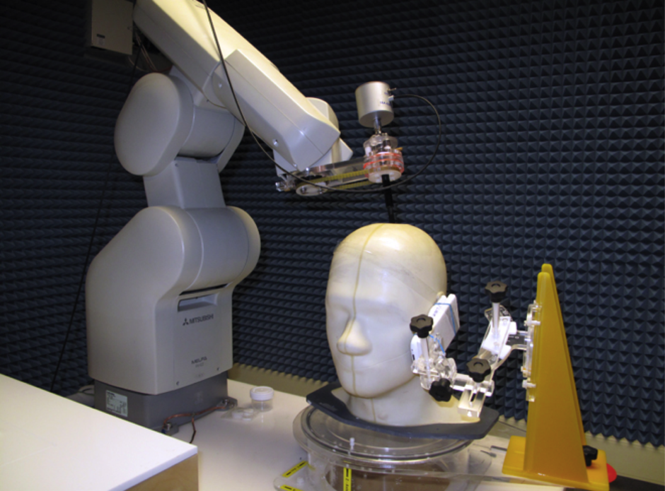 Thiết bị được sử dụng để thử nghiệm SAR (ảnh: Business Insider)