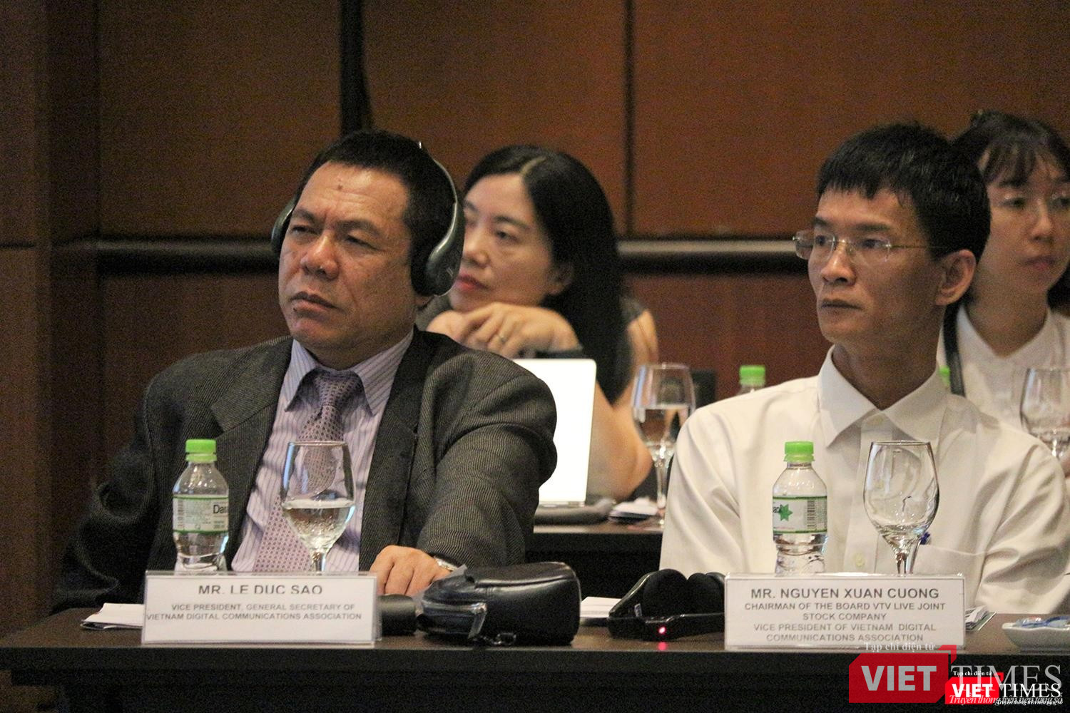 ông Lê Đức Sảo - Tổng thư ký Hội Truyền thông số Việt Nam và ông Nguyễn Xuân Cường - Phó Chủ tịch Hội ông Lê Đức Sảo - Tổng thư ký Hội Truyền thông số Việt Nam và ông Nguyễn Xuân Cường - Phó Chủ tịch Hội