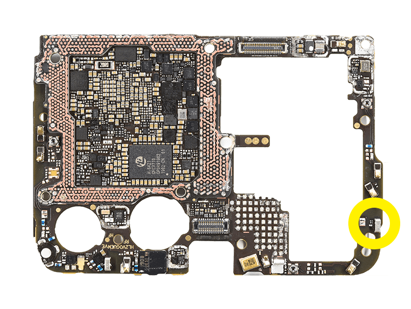 La bàn điện tử của Asahi Kasei - Nhật Bản: Bộ phận xác định phương hướng sử dụng cảm biến từ.
