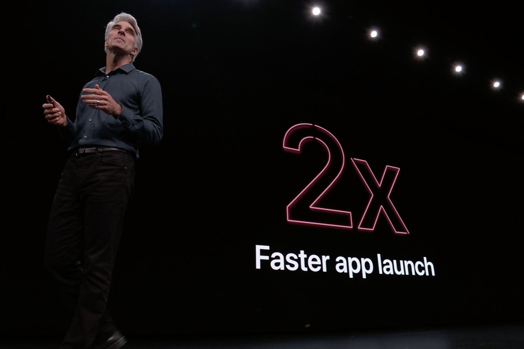 Apple tuyên bố iOS 13 vượt trội phiên bản tiền nhiệm về tốc độ tải và khởi chạy ứng dụng. Ảnh: MacWorld Apple tuyên bố iOS 13 vượt trội phiên bản tiền nhiệm về tốc độ tải và khởi chạy ứng dụng. Ảnh: MacWorld