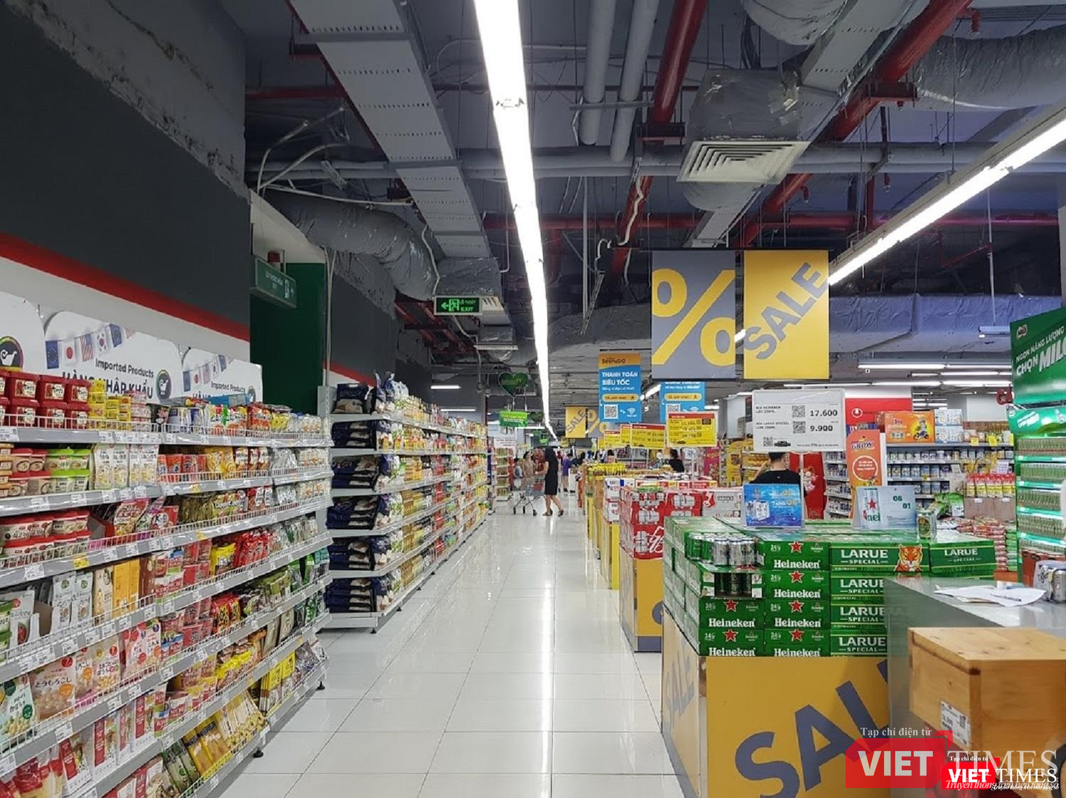 Trong giai đoạn 2 của quá trình triển khai, số siêu thị VinMart hỗ trợ dịch vụ Scan&Go đã tăng từ 13 lên 73 siêu thị.