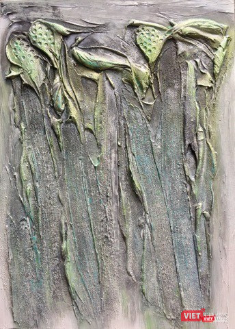 "Không đề 2" - Tranh của họa sĩ Mạc Hoàng Thượng "Không đề 2" - Tranh của họa sĩ Mạc Hoàng Thượng