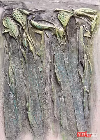 "Không đề 2" - Tranh của họa sĩ Mạc Hoàng Thượng