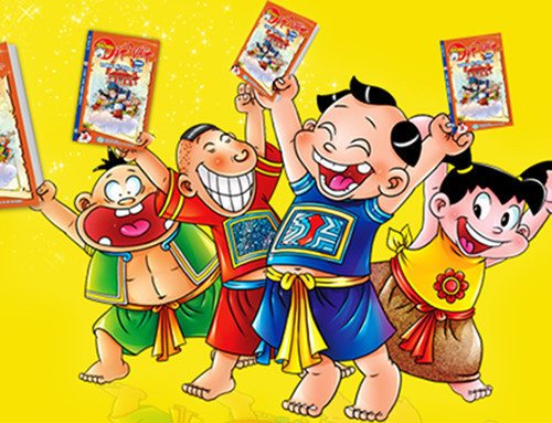 Bốn hình tượng nhân vật “Trạng Tý”, “Sửu Ẹo”, “Dần Béo”, “Cả Mẹo” trong bộ truyện tranh "Thần đồng Đất Việt" Bốn hình tượng nhân vật “Trạng Tý”, “Sửu Ẹo”, “Dần Béo”, “Cả Mẹo” trong bộ truyện tranh "Thần đồng Đất Việt"