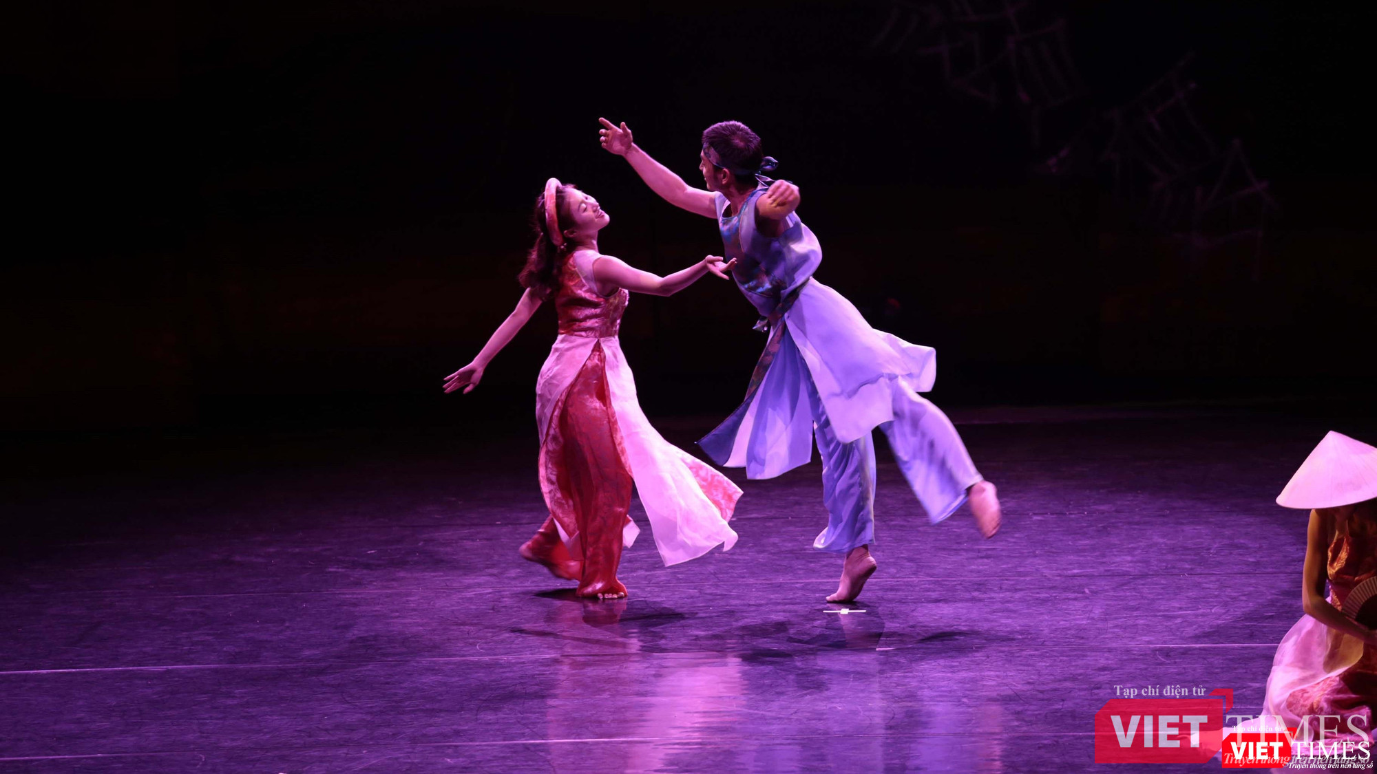 Những cung bậc cảm xúc khác nhau của nàng Kiều được chuyển tải đến khán giả 