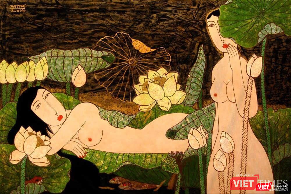 "Những nàng thơ" - Tranh của họa sĩ Bùi Trọng Dư "Những nàng thơ" - Tranh của họa sĩ Bùi Trọng Dư