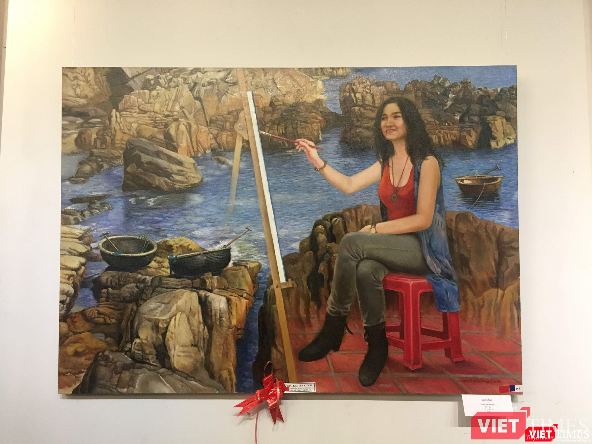 "Vùng biển lặng" - Giải Khuyến khích - Họa sĩ Ngô Đồng