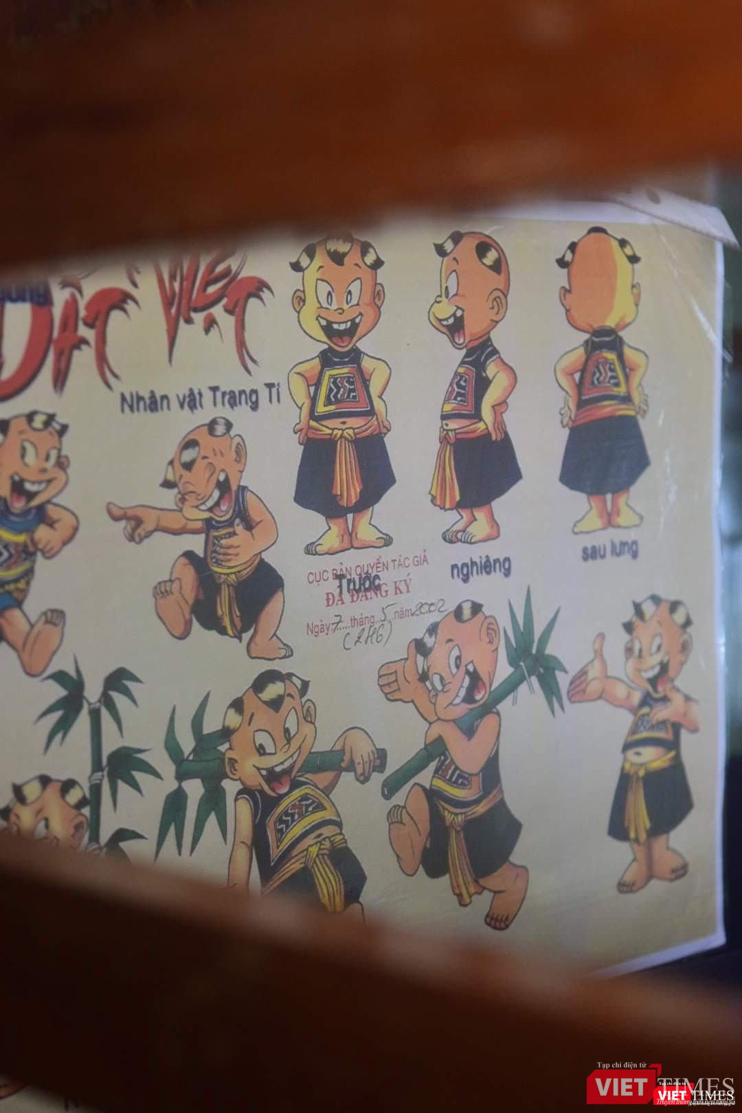 Hồ sơ các hình tượng nhân vật kèm theo Chứng nhận quyền tác giả được đăng ký tại Cục Bản quyền tác giả ngày 7/5/2002 Hồ sơ các hình tượng nhân vật kèm theo Chứng nhận quyền tác giả được đăng ký tại Cục Bản quyền tác giả ngày 7/5/2002