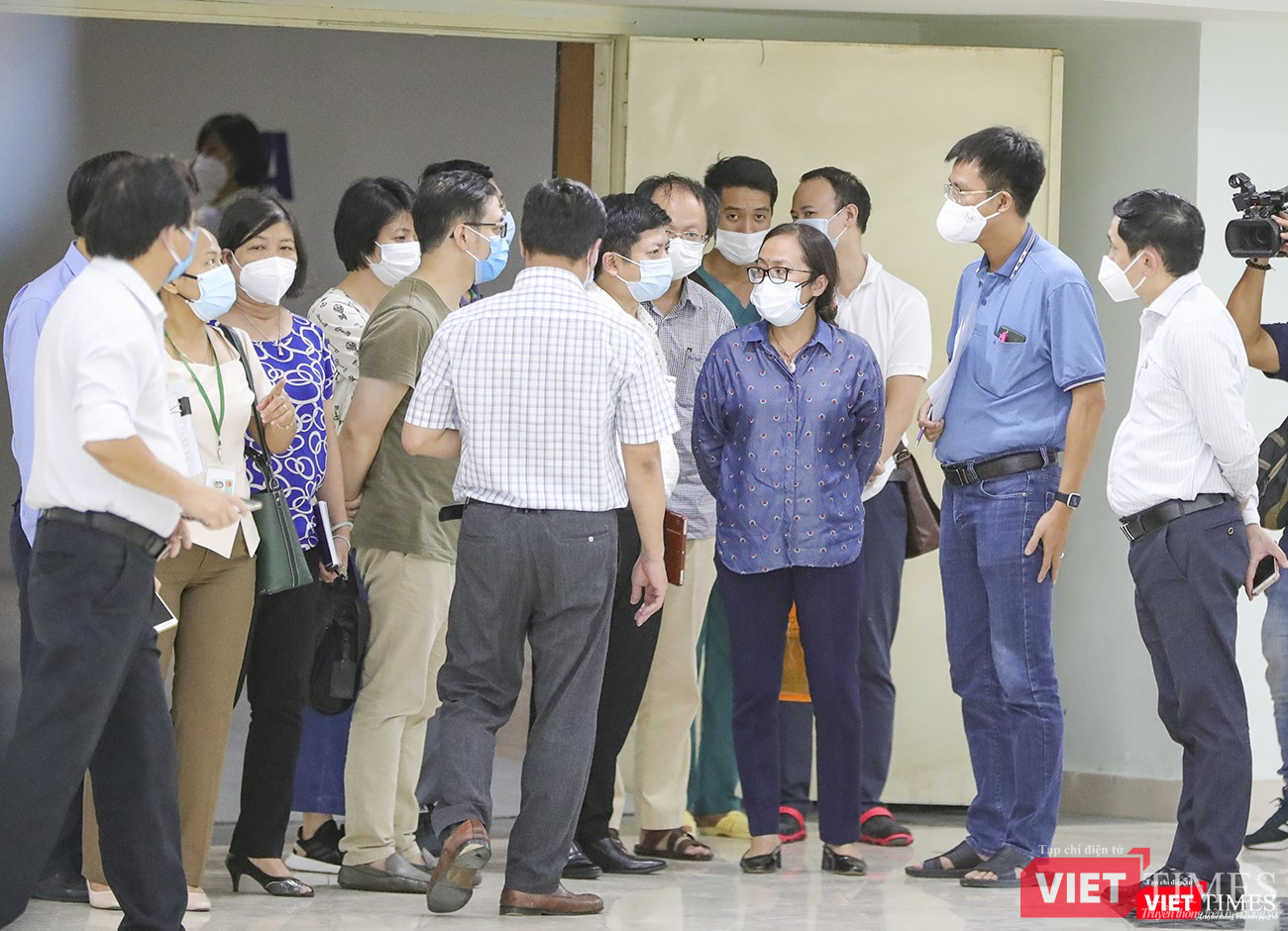 Chiều cùng ngày, các cơ quan chức năng đã đi thị sát bệnh viện