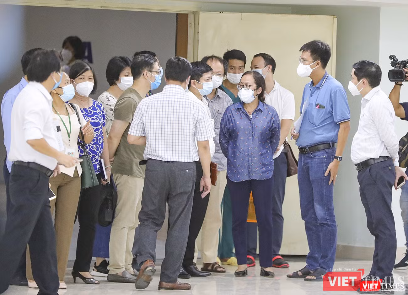 Chiều cùng ngày, các cơ quan chức năng đã đi thị sát bệnh viện