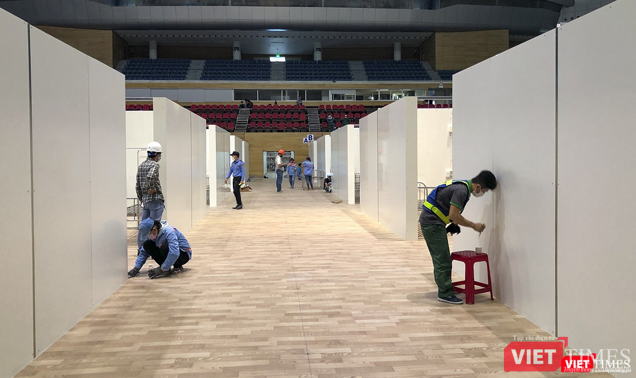 Công tác vệ sinh được thực hiện liên tục