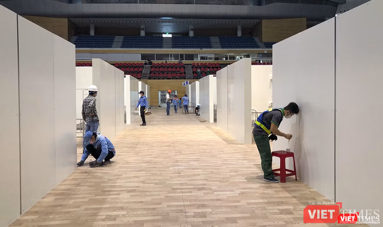 Công tác vệ sinh được thực hiện liên tục