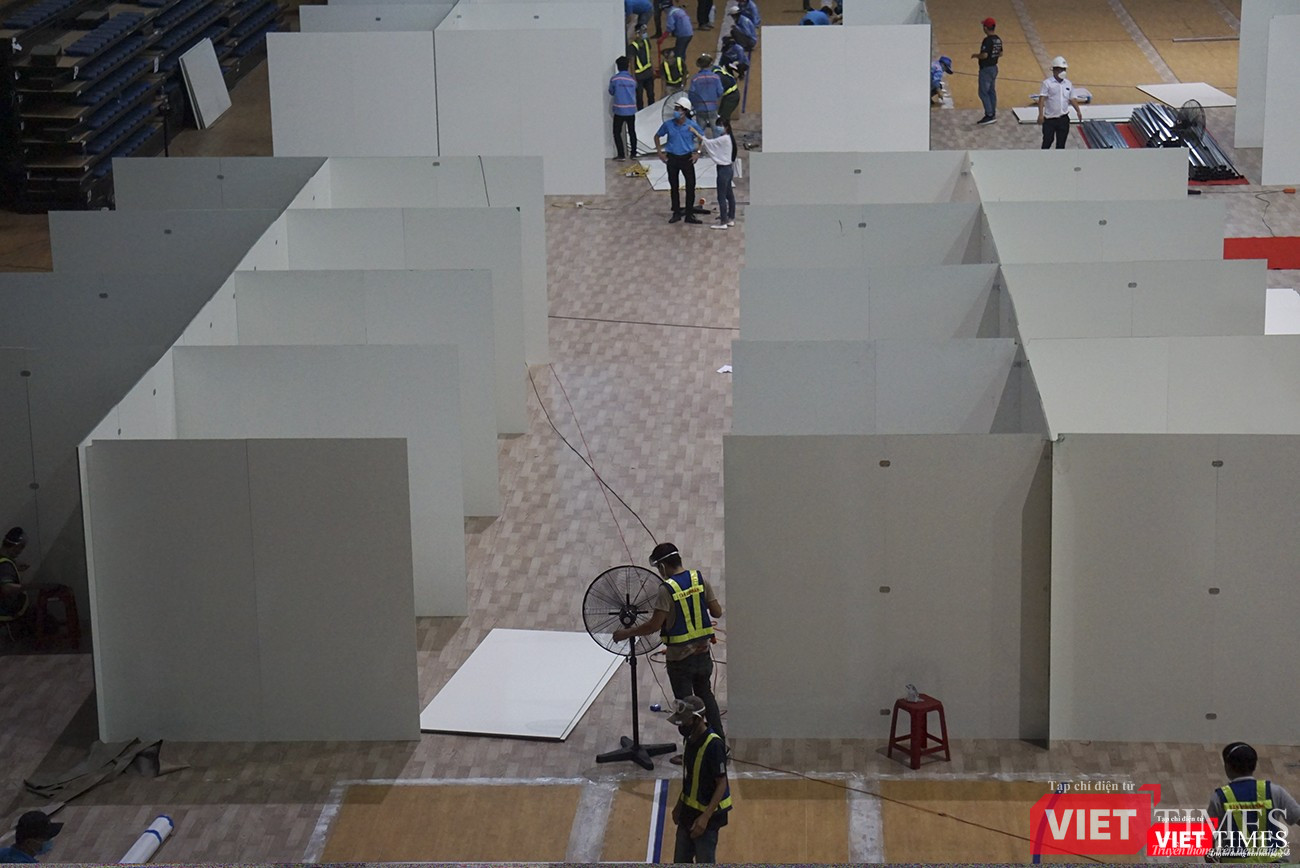 Những buồng bệnh sắp hoàn thành