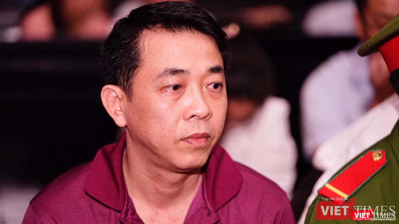 Bị cáo Nguyễn Minh Hùng trong phiên tòa chiều 24/9