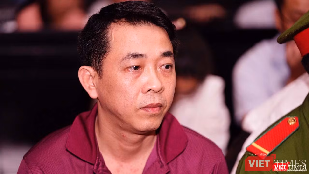 Bị cáo Nguyễn Minh Hùng trong phiên tòa chiều 24/9