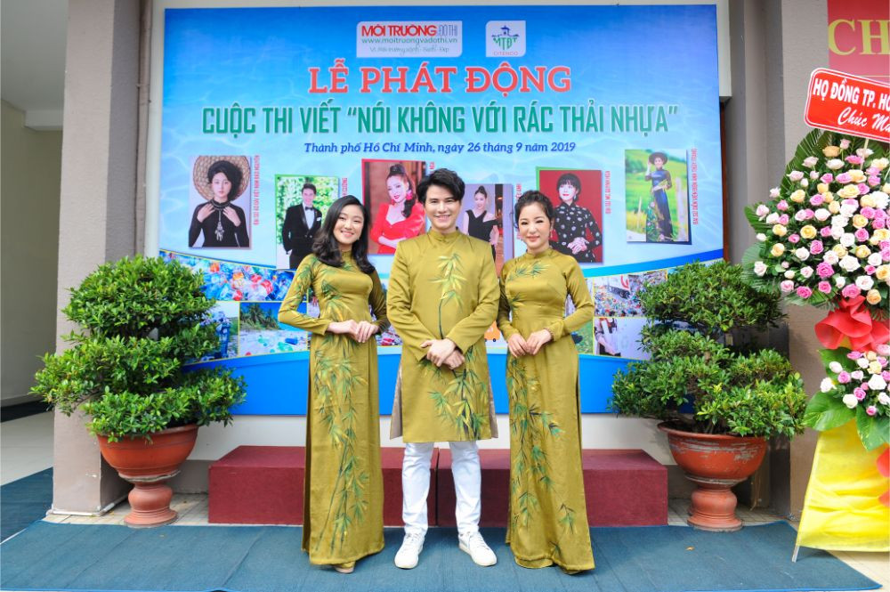 Nghệ sỹ Thúy Nga, MC Quỳnh Hoa, Mạnh Cường, Bảo Nguyên làm Đại sứ cuộc thi viết “Nói không với rác thải nhựa”