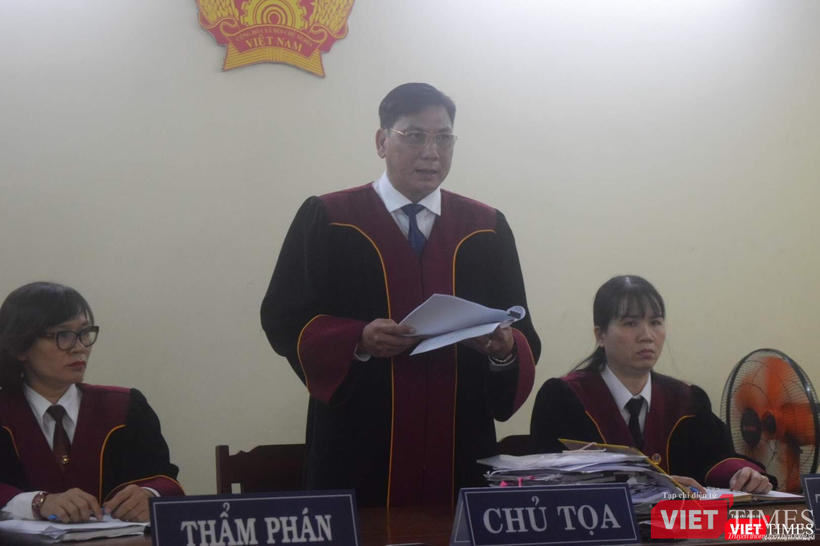 Thẩm phán Phùng Văn Hải là chủ tọa phiên tòa phúc thẩm Thẩm phán Phùng Văn Hải là chủ tọa phiên tòa phúc thẩm