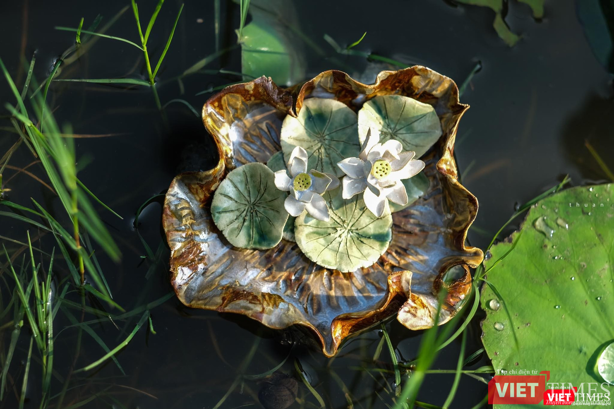 Ngắm bộ sưu tập Gốm Sen của Bùi Thanh Thuận